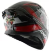 Axor Apex Tiki Gloss Black Red Helmet 7