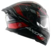 Axor Apex Tiki Gloss Black Red Helmet 8