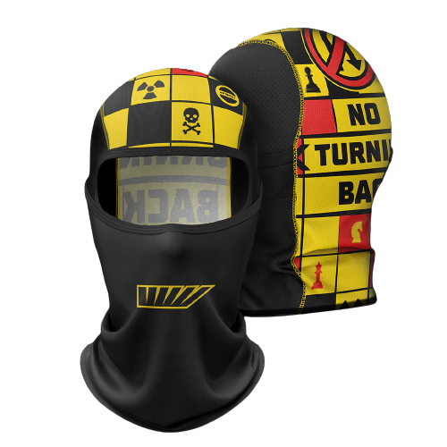 Tiivra Xroads Black Yellow Balaclava