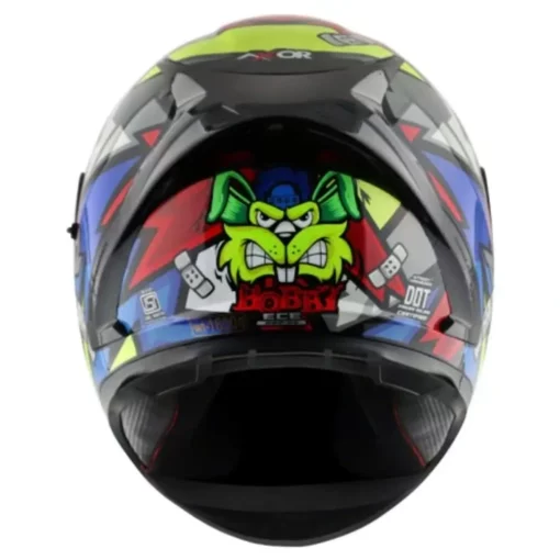 AXOR Street Bobby Black Red Helmet (1) (1)