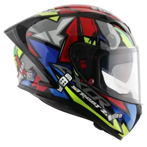 AXOR Street Bobby Black Red Helmet (3) (1)