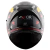 AXOR Street ZAZU Gloss Black Red Helmet (1)