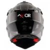 AXOR X CROSS Dual Visor SC Balck Red Dual Sport Helmet (1)