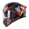 IGNYTE IGN4 Goos Glossy Black Orange Helmet 1 (2)