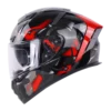 IGNYTE IGN4 Goos Glossy Black Red Helmet (3)