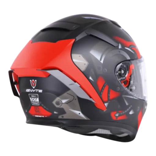 IGNYTE IGN4 Goos Mat Black Red Helmet 1 (2)