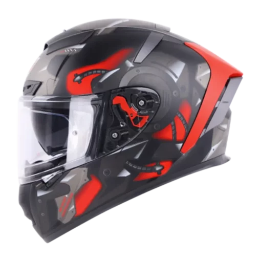 IGNYTE IGN4 Goos Mat Black Red Helmet 1 (3)