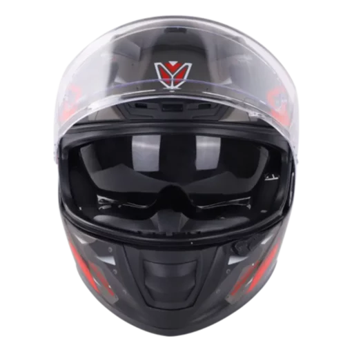 IGNYTE IGN4 Goos Mat Black Red Helmet 1 (5)