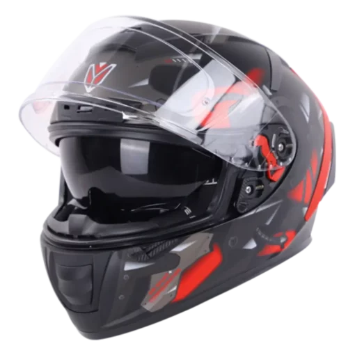 IGNYTE IGN4 Goos Mat Black Red Helmet 1 (6)