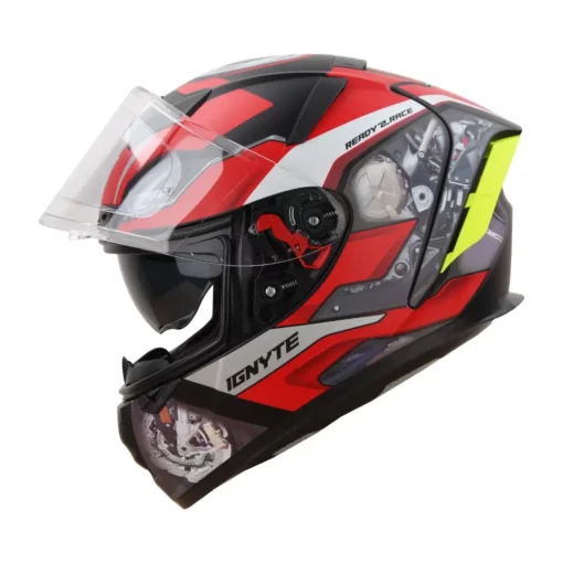 IGNYTE IGN4 MAC Mat Black Red Helmet1 (2)