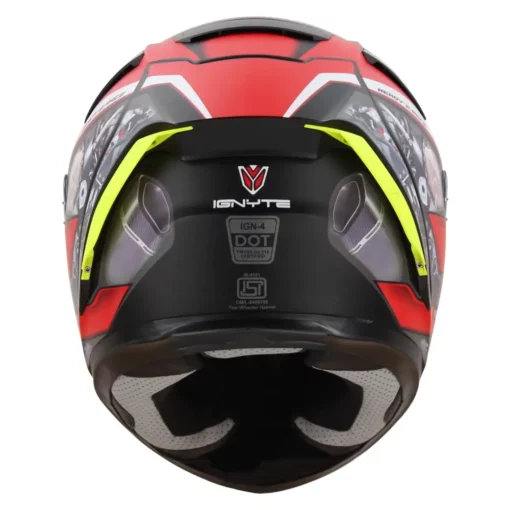 IGNYTE IGN4 MAC Mat Black Red Helmet1 (6)