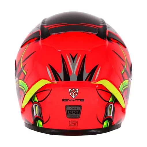 IGNYTE IGN4 Trever Glossy Fluo Red Helmet 11(6)