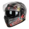 IGNYTE IGN7 Wolf Glossy Axis Grey Helmet 1 1(3)