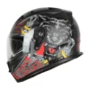 IGNYTE IGN7 Wolf Glossy Axis Grey Helmet 1 1(5)