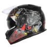 IGNYTE IGN7 Wolf Mat Black Helmet 11 (7)