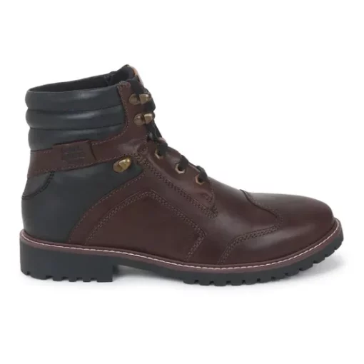 Royal Enfield Marshall Brown Black Riding Boots 3