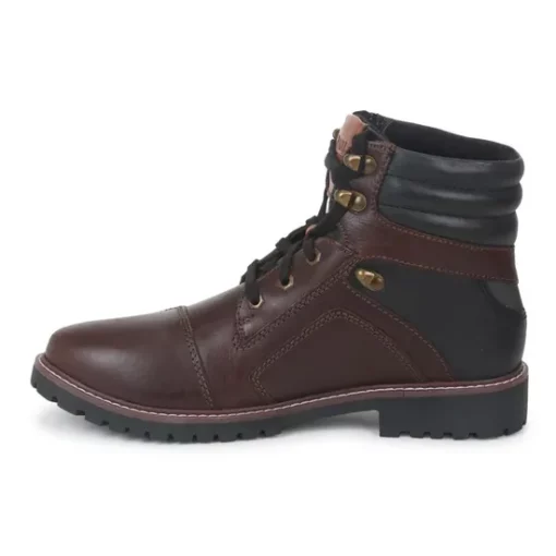 Royal Enfield Marshall Brown Black Riding Boots 4