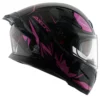 AXOR Apex Hunter Gloss Black Pink Full Face Helmet 5