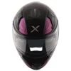 AXOR Apex Hunter Gloss Black Pink Full Face Helmet 6