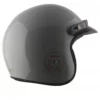 AXOR Retro Jet Euro Globe Cool Grey Open Face Helmet 6