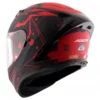 AXOR Street DC Batman Dull Red Black Helmet 3