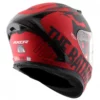 AXOR Street DC Batman Dull Red Black Helmet 5