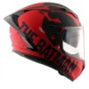 AXOR Street DC Batman Dull Red Black Helmet 6