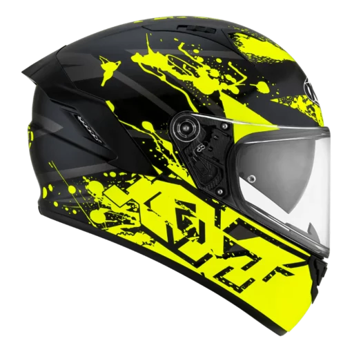 KYT NFR Neutron Yellow Gloss Helmet 5