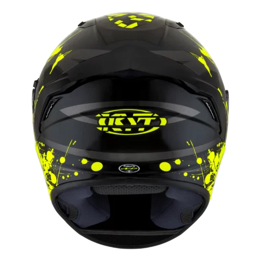 KYT NFR Neutron Yellow Gloss Helmet 7