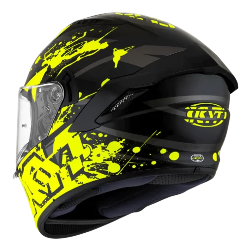 KYT NFR Neutron Yellow Gloss Helmet 8