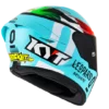 KYT TT Course Dennis Foggia Replica Helmet 6