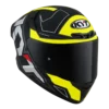 KYT TT Course Electron Matt Black Yellow Helmet 4