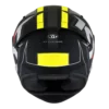 KYT TT Course Electron Matt Black Yellow Helmet 7