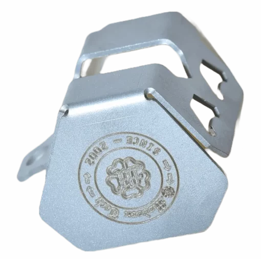 Modern Tech Rear Brake Fluid Cap Silver