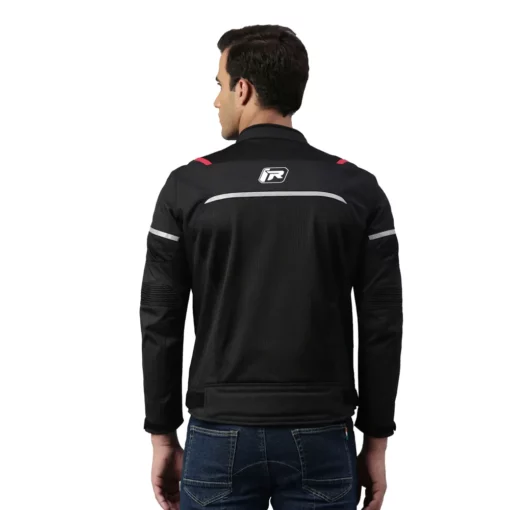 TVS Polyester Black Riding Jacket (CE Level 2) 5