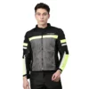 TVS Racing Street Striker SL Neon Black Riding Jacket