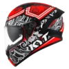 KYT NFR Steel Flower Red