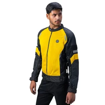 Royal Enfield Streetwind Eco Friendly Yellow Riding Jacket 