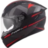 KYT NFR Logos Matt Red Helmet