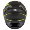 KYT NFR Logos Matt Yellow Helmet 3