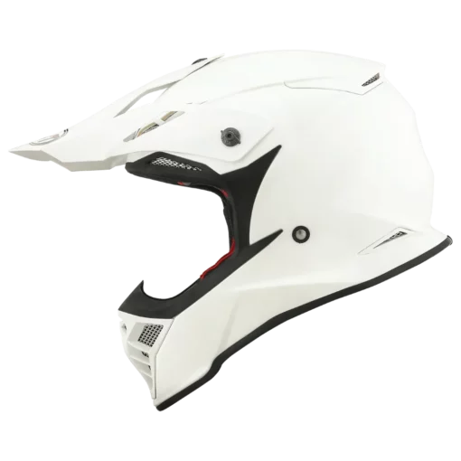 KYT Skyhawk Plain White Helmet 2