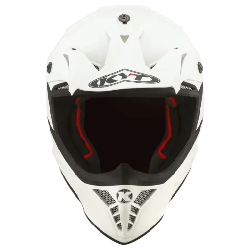 KYT Skyhawk Plain White Helmet 3