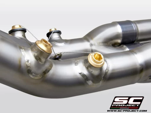 SC Project B33A TC90C Full Exhaust System 4 1 Titanium with Carbon SC1 R Muffler ( 250 mm ) for BMW S 1000 RR(2019 20)BS4 3