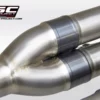 SC Project B33A TC90C Full Exhaust System 4 1 Titanium with Carbon SC1 R Muffler ( 250 mm ) for BMW S 1000 RR(2019 20)BS4 4