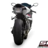 SC Project SC1 R Muffler Carbon fiber with Carbon fiber end cap for BMW S 1000 RR(2019 20)BS4 6