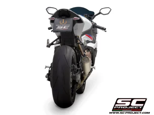 SC Project SC1 S B33A 124C Muffler Carbon with Carbon fiber end cap for BMW S 1000 RR(2019 20)BS4 6