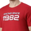 TVS Racing Classic Round Neck Red 1982 Tee Shirt 6