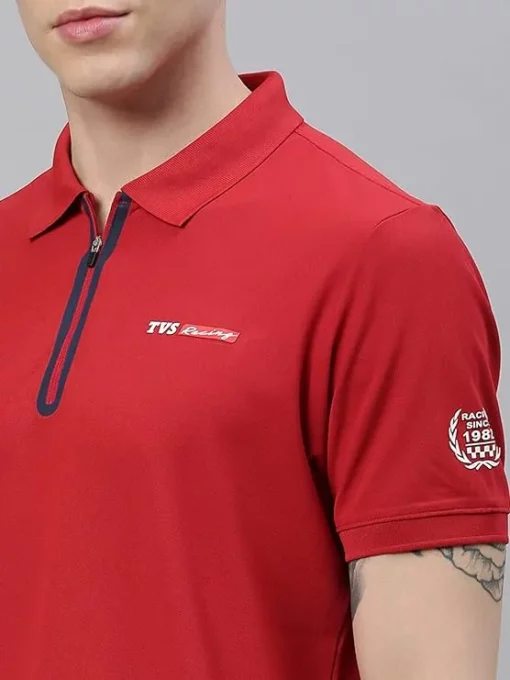 TVS Racing Red Polo T Shirt 2