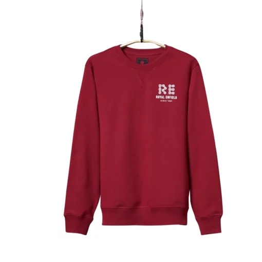 Royal Enfield Chain Link Rhubarb Sweatshirt 5