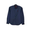 Royal Enfield Poplin Bike Blue Shirt 3